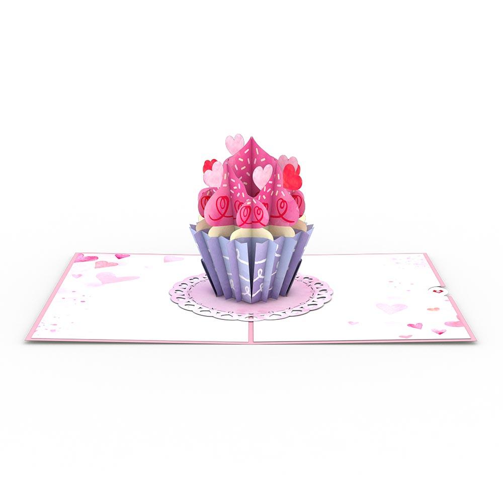 Love Cupcake 3D card