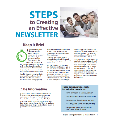 Steps to Creating an Effective Newsletter